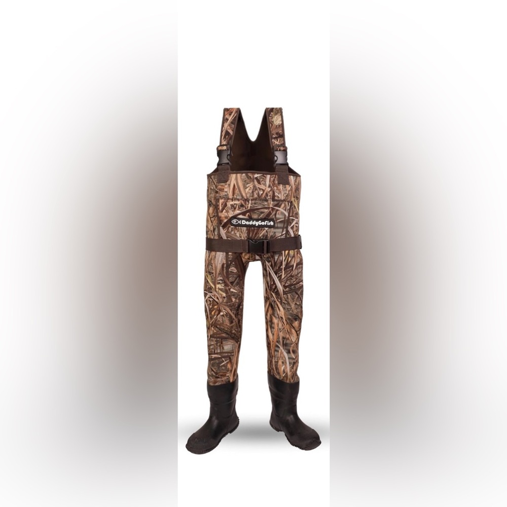 DaddyGoFish Neoprene Chest Waders for Kids and Adults